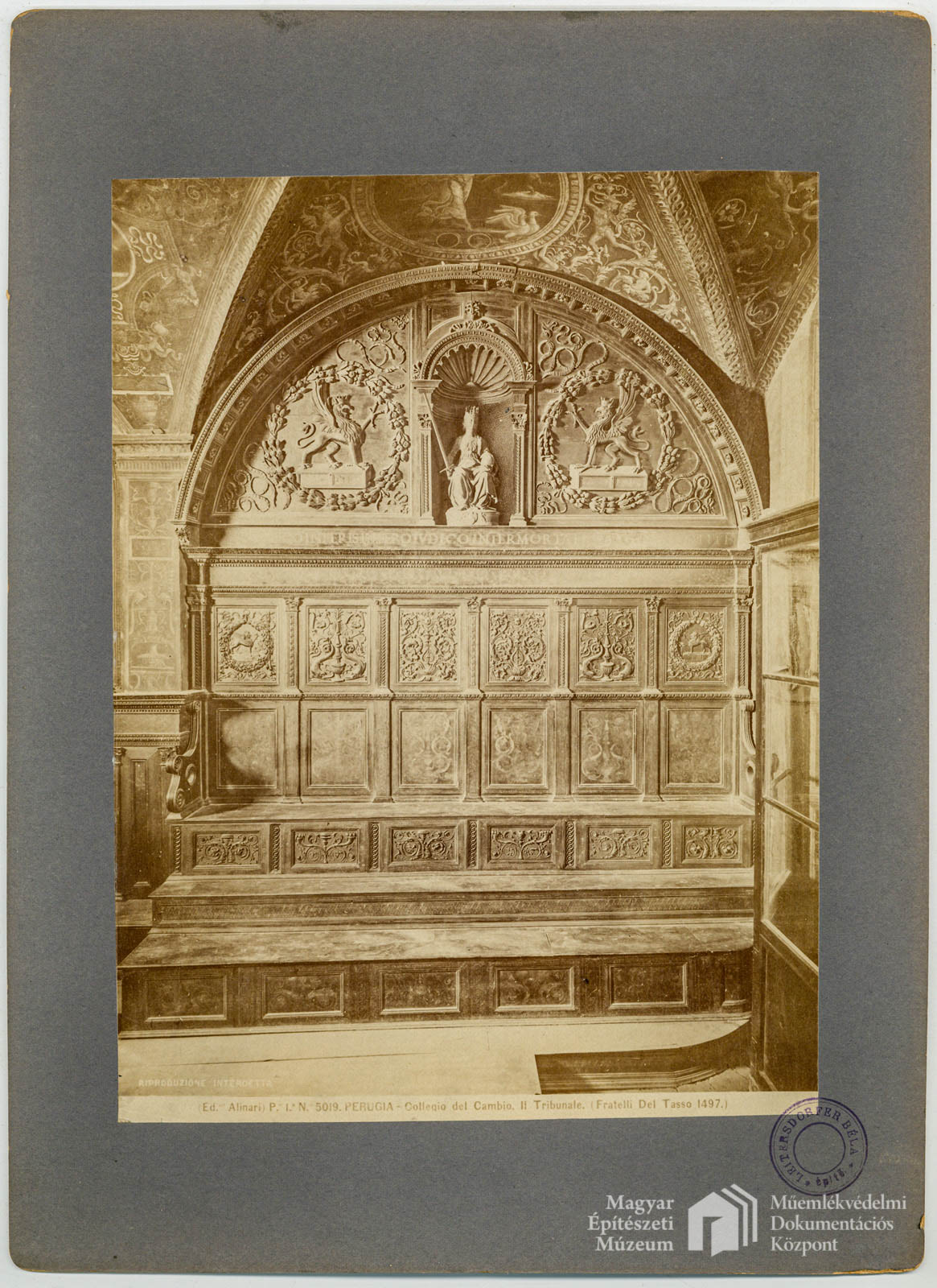 Collegio del Cambio / Pénzváltók céhének épülete	Il Tribunale