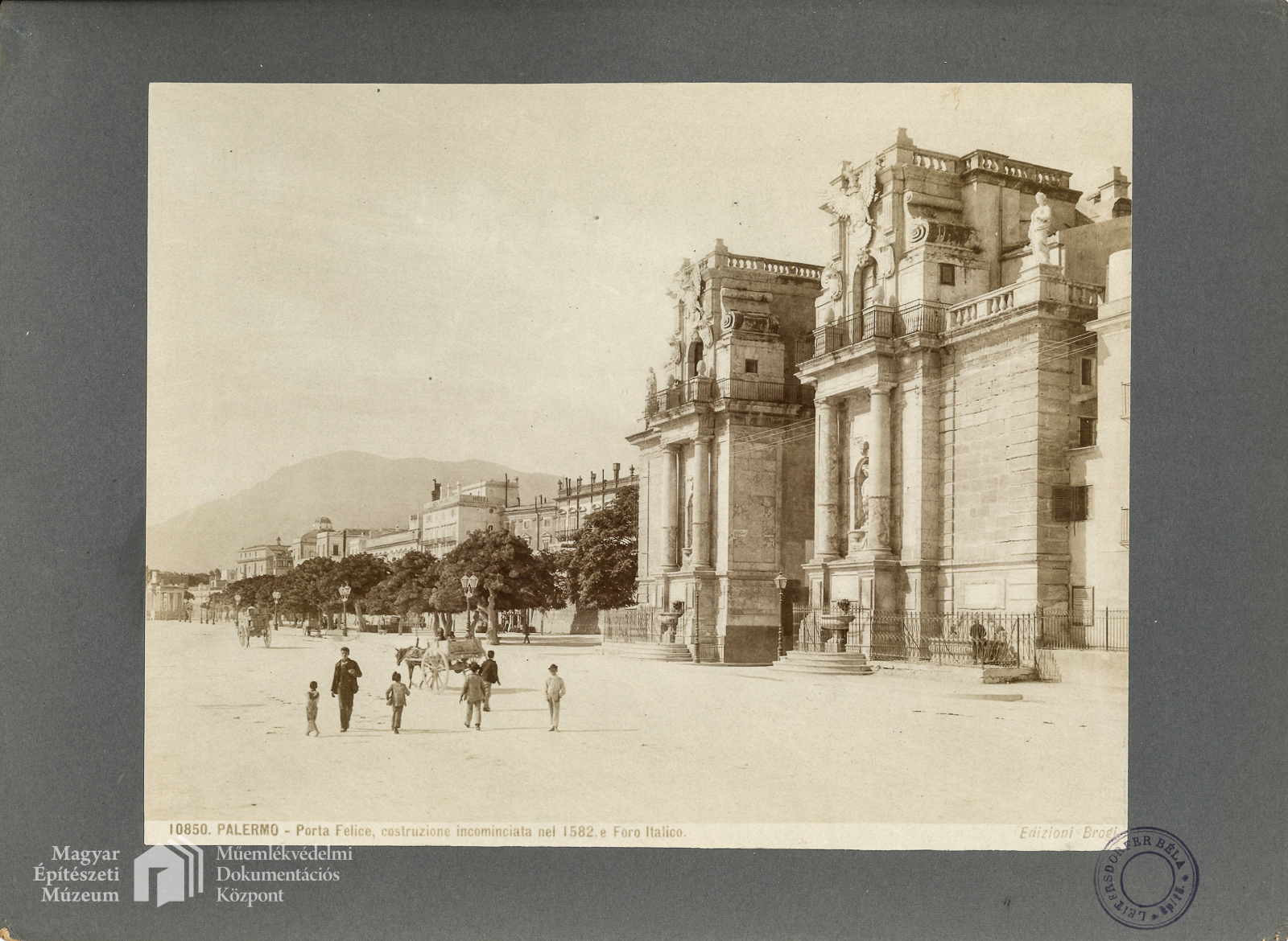 Porta Felice és a Foro Italico