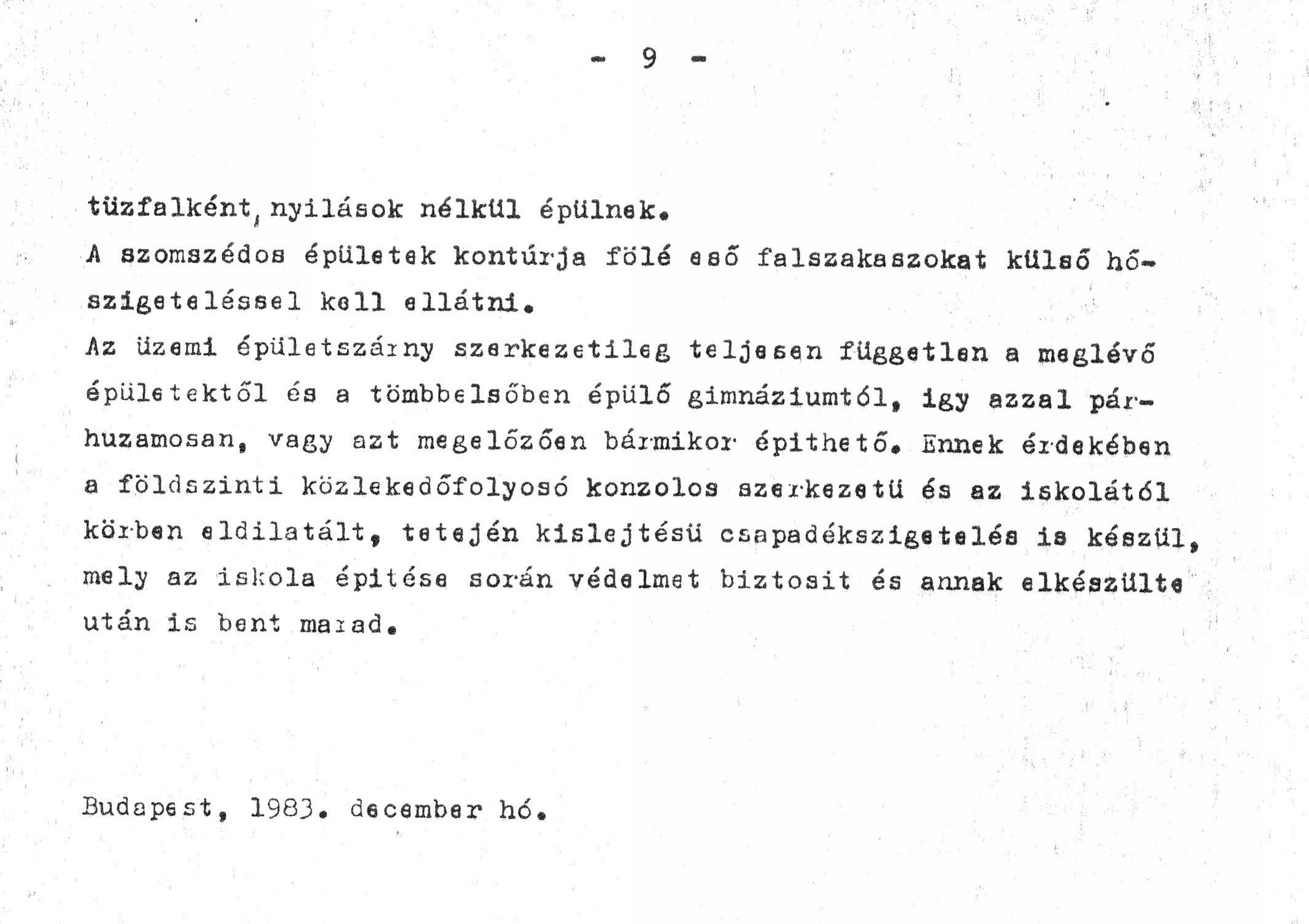 Dávid Ferenc: Művészettörténeti tanulmány a Budapesti Gyermekszínház homlokzata helyreállításához, 1983. XII. 0144_BFL_XV_17_e_306_BMF_iratai