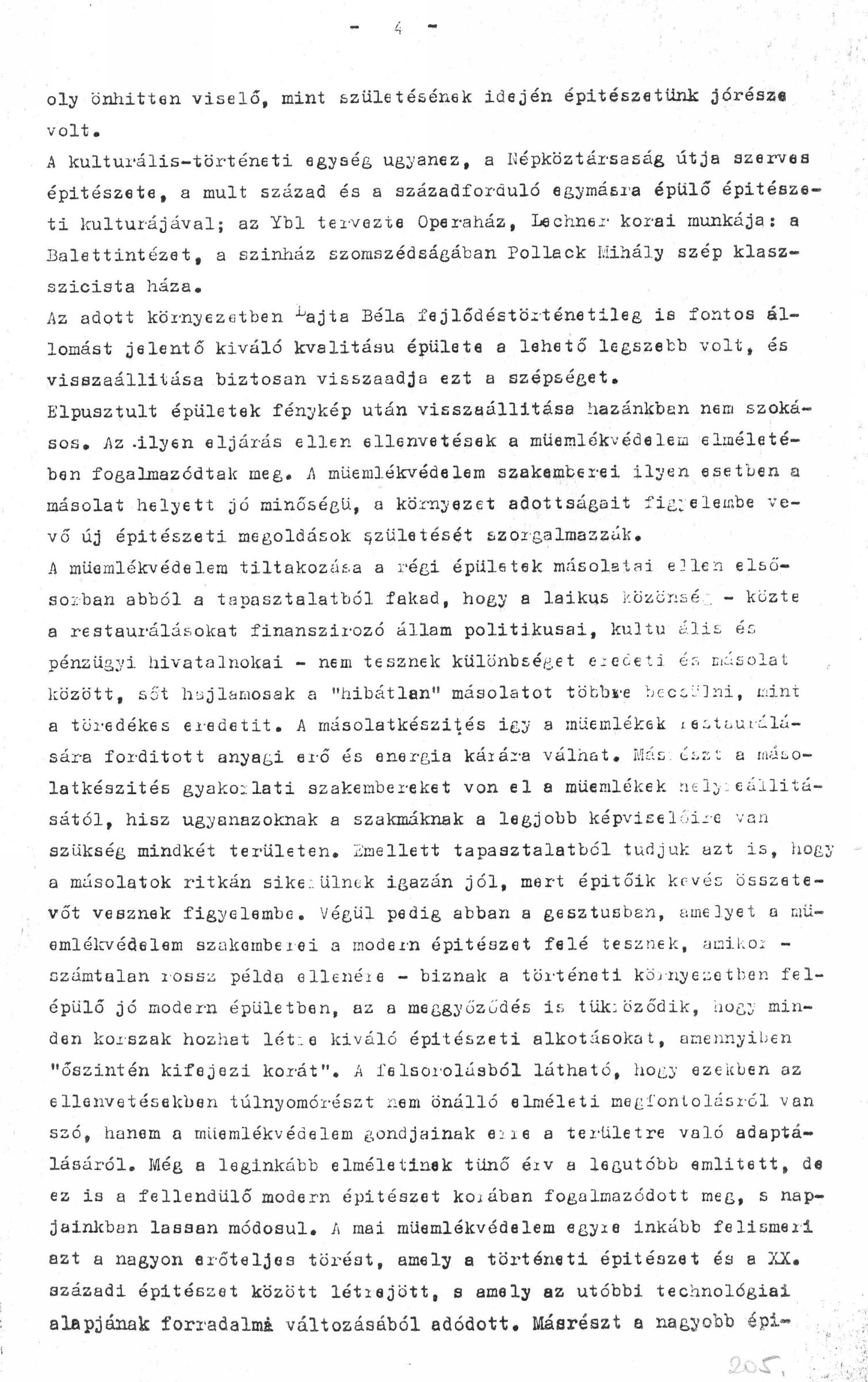 Dávid Ferenc: Művészettörténeti tanulmány a Budapesti Gyermekszínház homlokzata helyreállításához, 1983. XII. 0148_BFL_XV_17_e_306_BMF_iratai