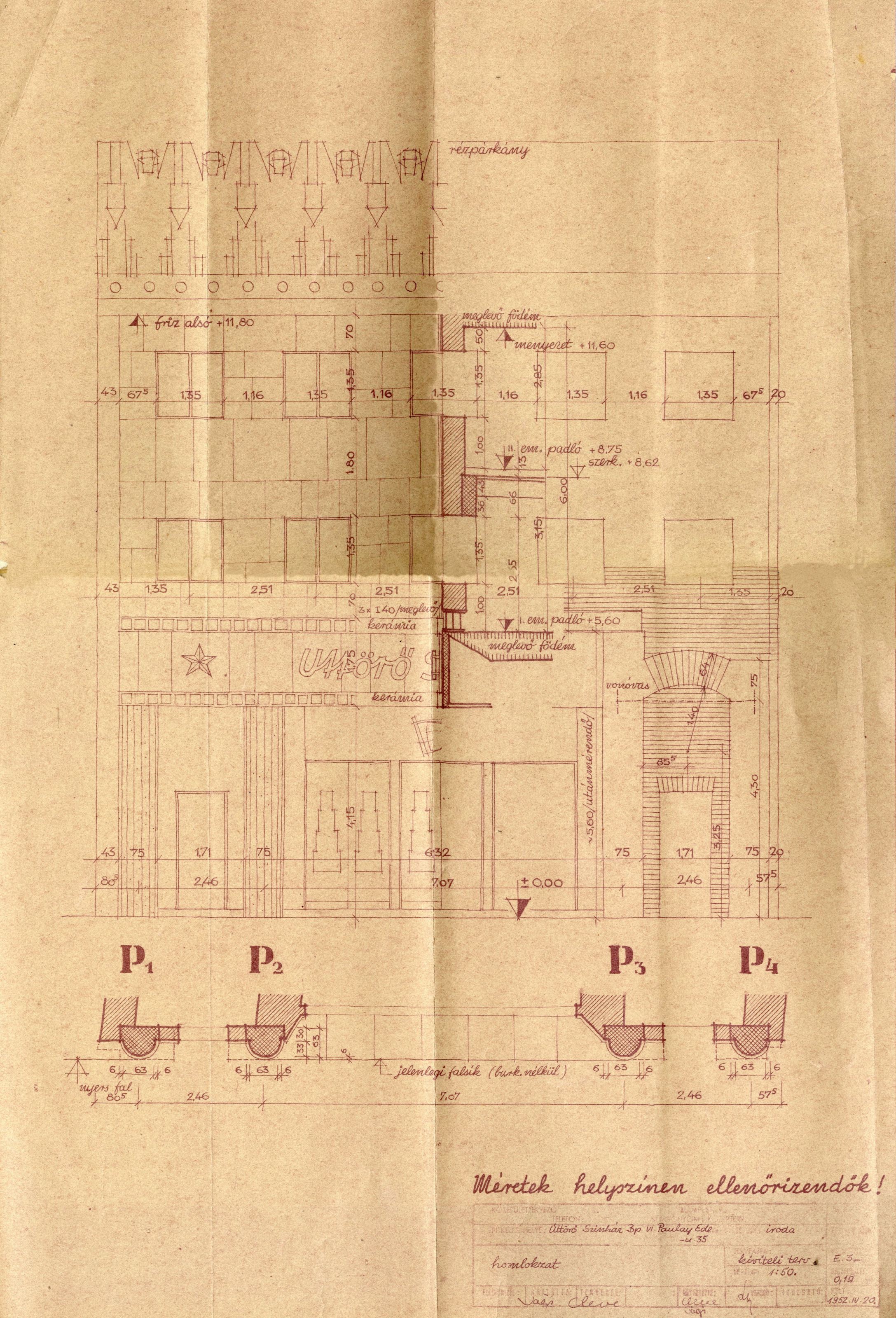 0080_Országos Színháztörténeti Múzeum és Intézet, Topográfiai gyűjtemény, ltsz. n. 