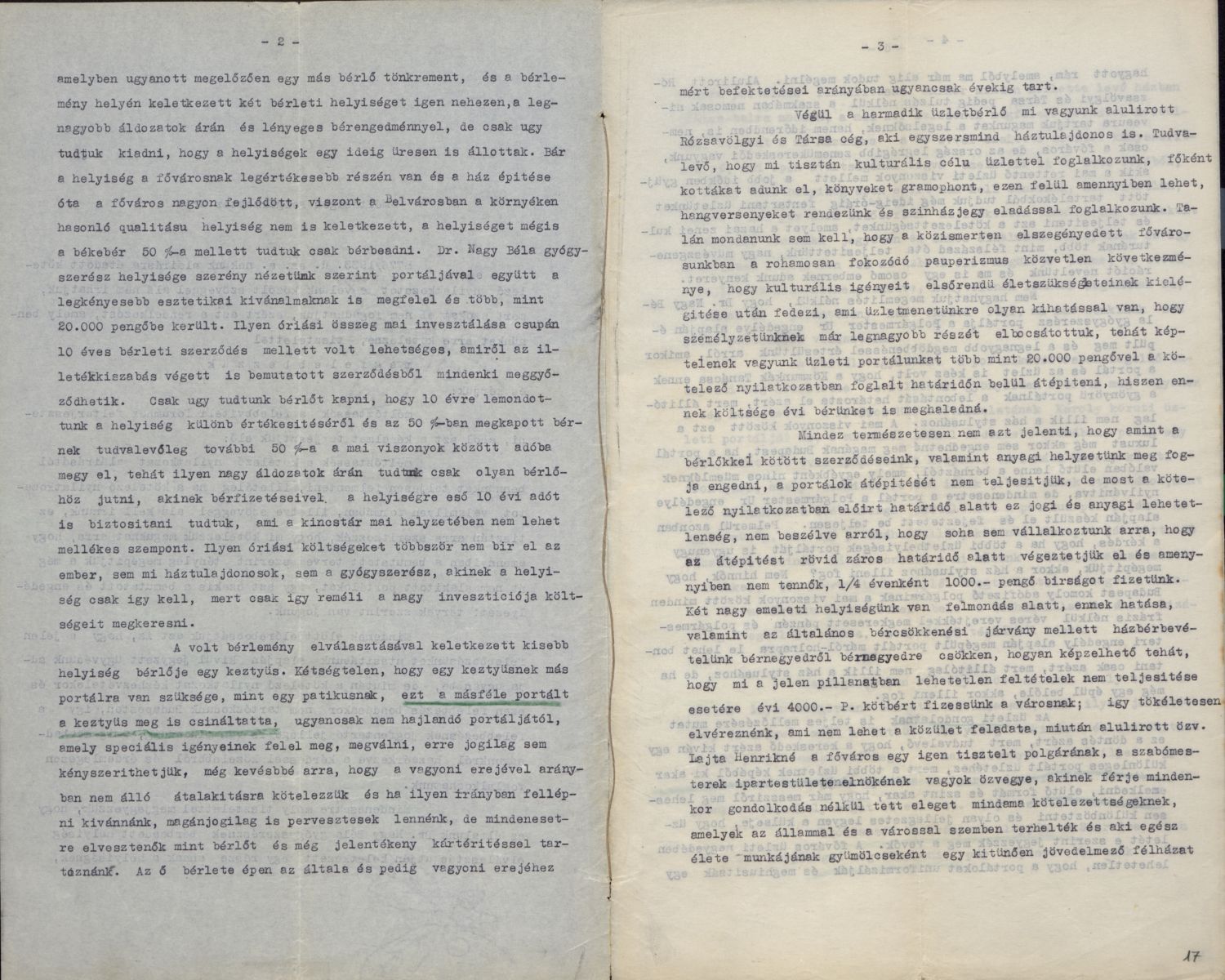 A Rózsavölgyi és Társa cég és özv. Lajta Henrikné fellebbezése a főváros polgármesteréhez, 1933. VIII. 22. 038_BFL_IV_1409_c_7687_1936_III