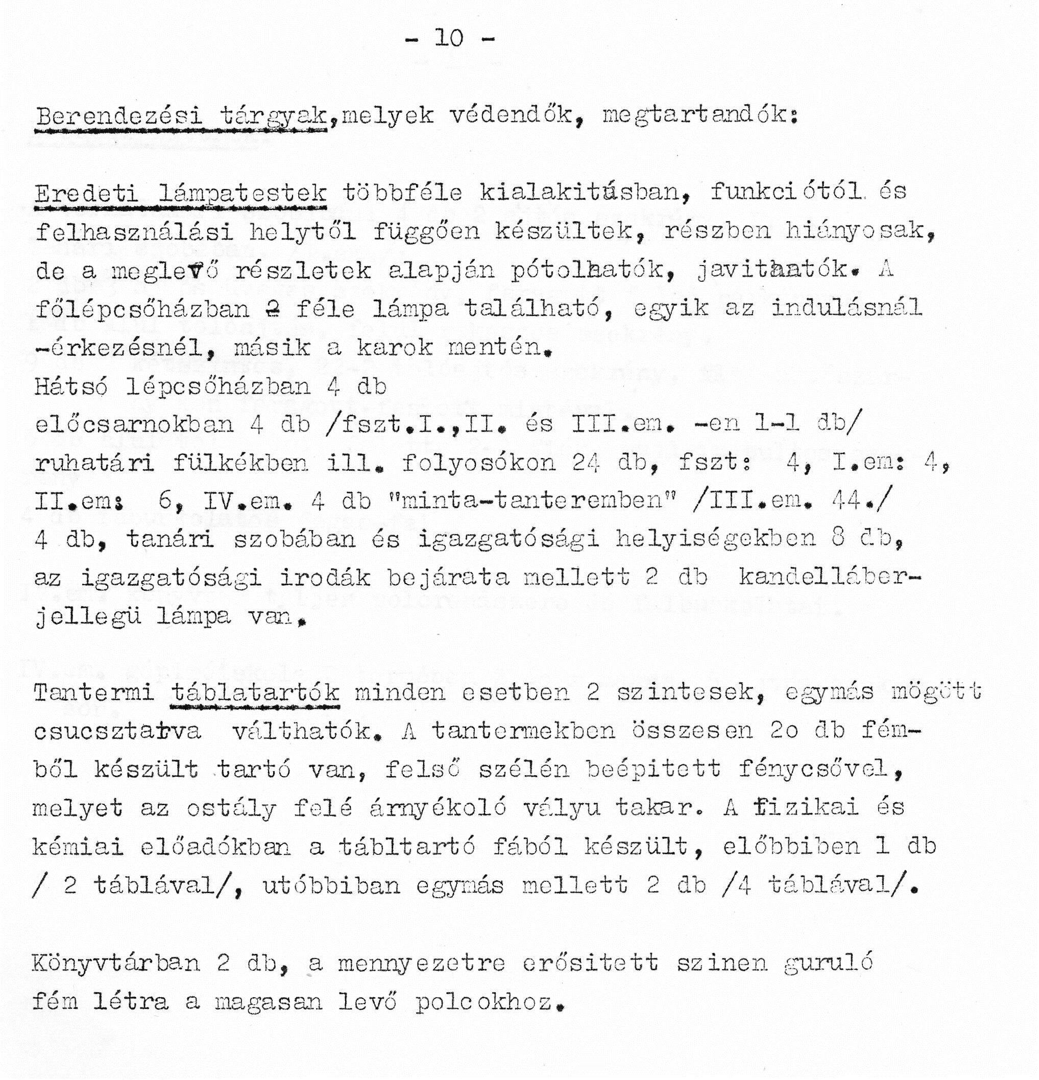 Cser Károlyné (VÁTI): Építészeti szakvélemény az iskola felújításával kapcsolatban, 1980. XII. (részlet) 30_BFL_XV_17_e_306_VIII_Vas_utca_9-11_0031