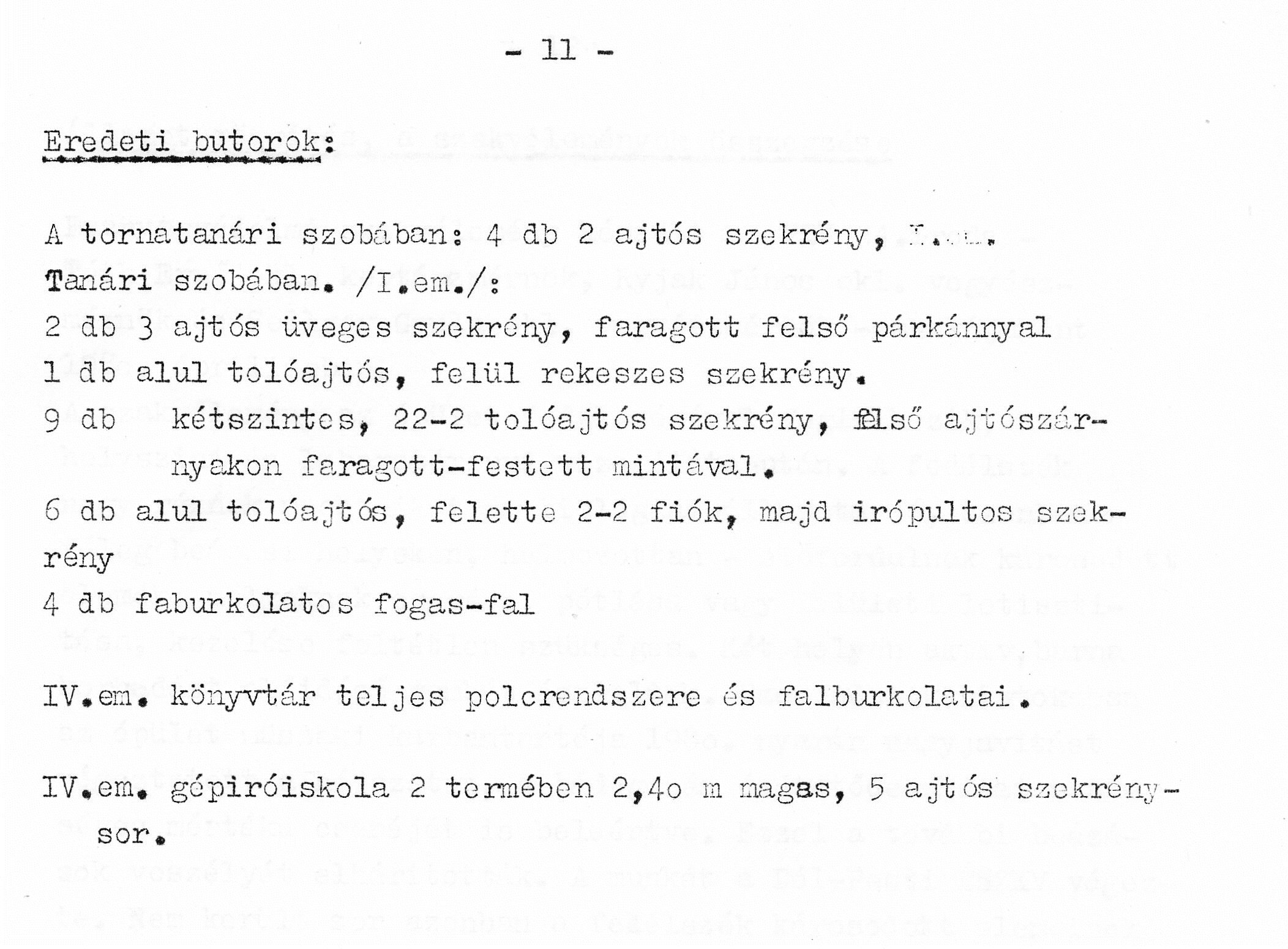 Cser Károlyné (VÁTI): Építészeti szakvélemény az iskola felújításával kapcsolatban, 1980. XII. (részlet) 31_BFL_XV_17_e_306_VIII_Vas_utca_9-11_0032