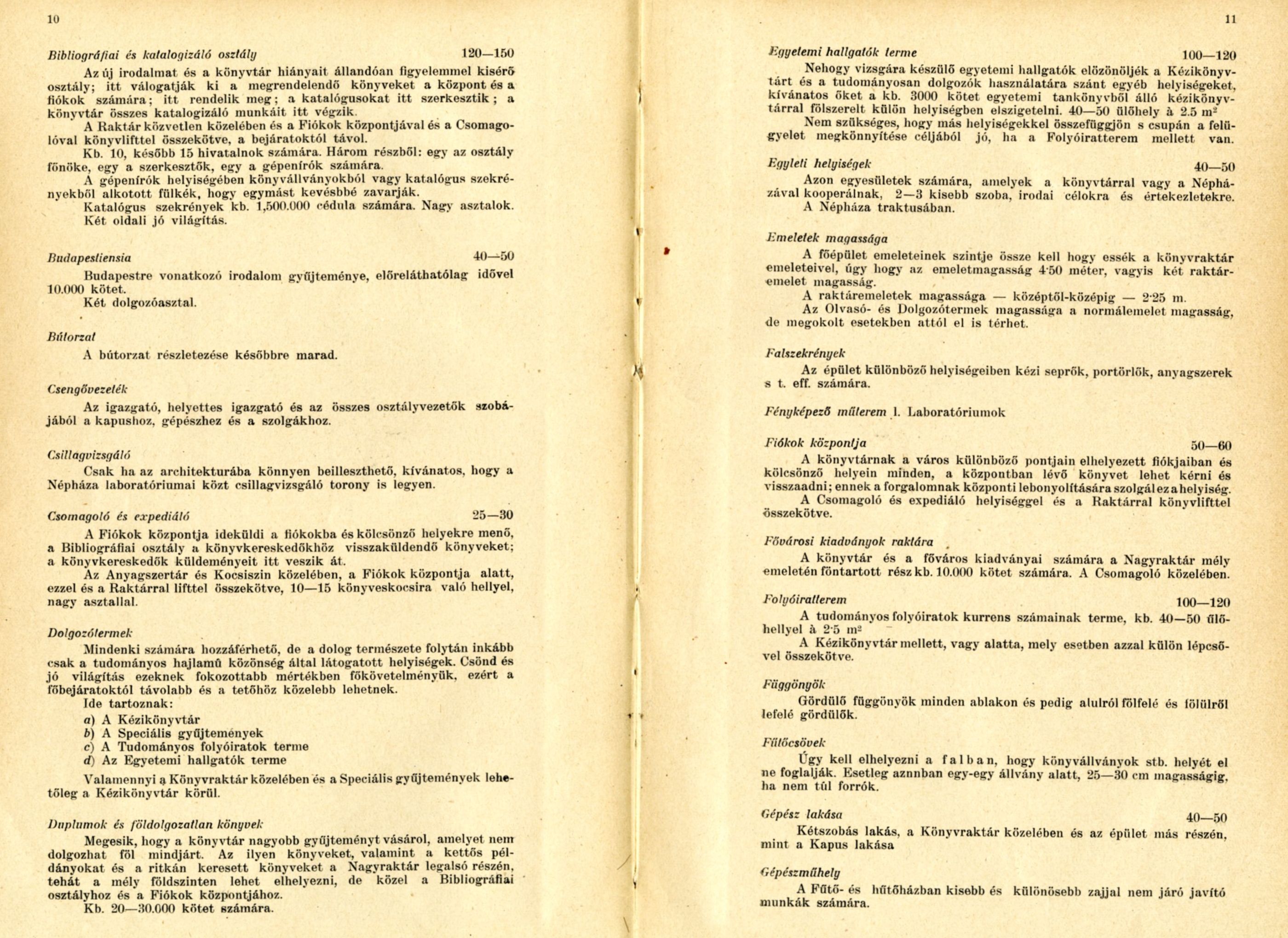A Községi Nyilvános Könyvtár és Közműveődési Intézet tervpályázati kiírása és programja, 1911. II. 9. 1911_02_09_Fővárosi Szabó Ervin Könyvtár, Budapest Gyűjtemény, ltsz.: