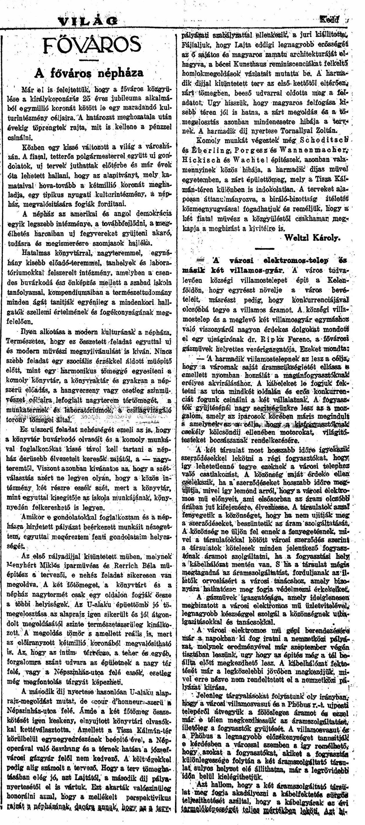 1911_07_30_Világ, 16. p.