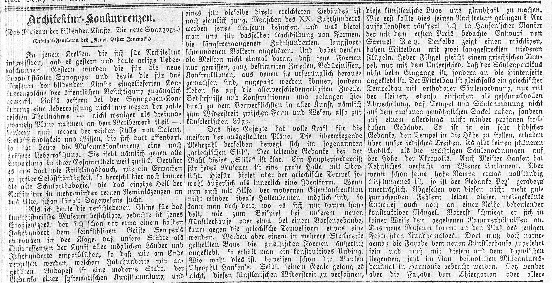 01_Neues Pester Journal, 1899. III. 14. 1. p.