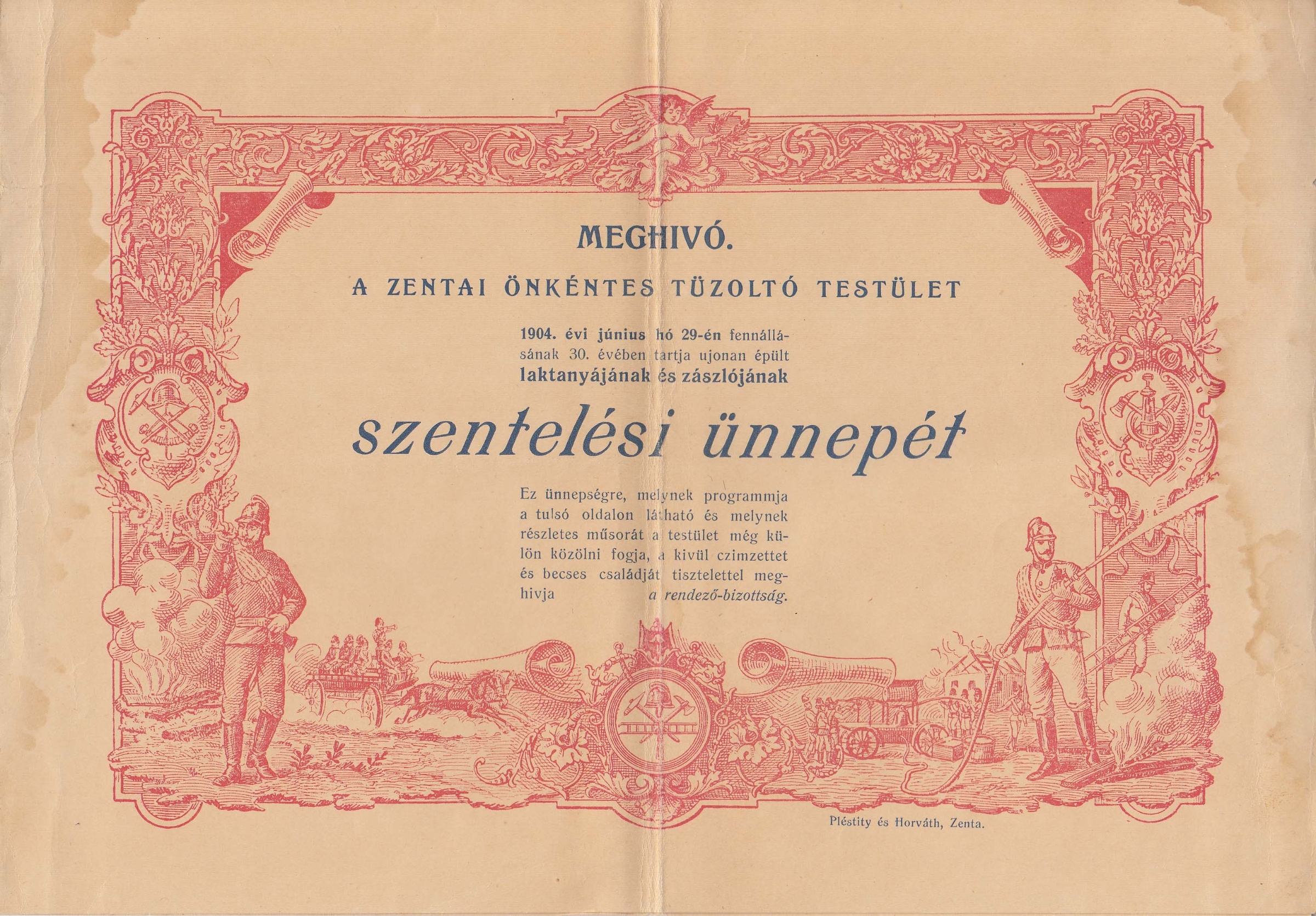 ZTL F.381 - Zentai Történelmi Levéltár, Dudás Andor krónikája, 357. sz. irat
