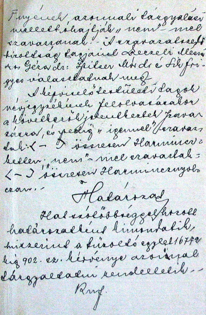 Kivonat a zentai városi képviselő-testület közgyűlésének 1902. XI. 10-11-i jegyzőkönyvéből. (1130/1902 kgy.) 031_ZTL F.003.1 - Zentai Történelmi Levéltár. Az Önkéntes Tűzoltó Testületre vonatkozó zentai városi tanácsi iratok gyűjteménye