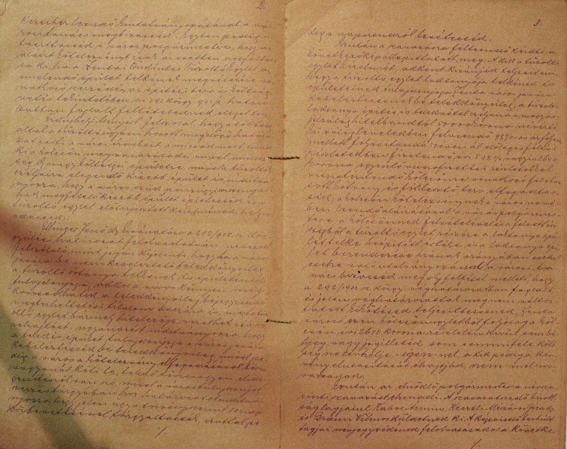 Kivonat a zentai városi képviselő-testület közgyűlésének 1902. XI. 10-11-i jegyzőkönyvéből. (1131/1902 kgy.) 033_ZTL F.003.1 - Zentai Történelmi Levéltár. Az Önkéntes Tűzoltó Testületre vonatkozó zentai városi tanácsi iratok gyűjteménye
