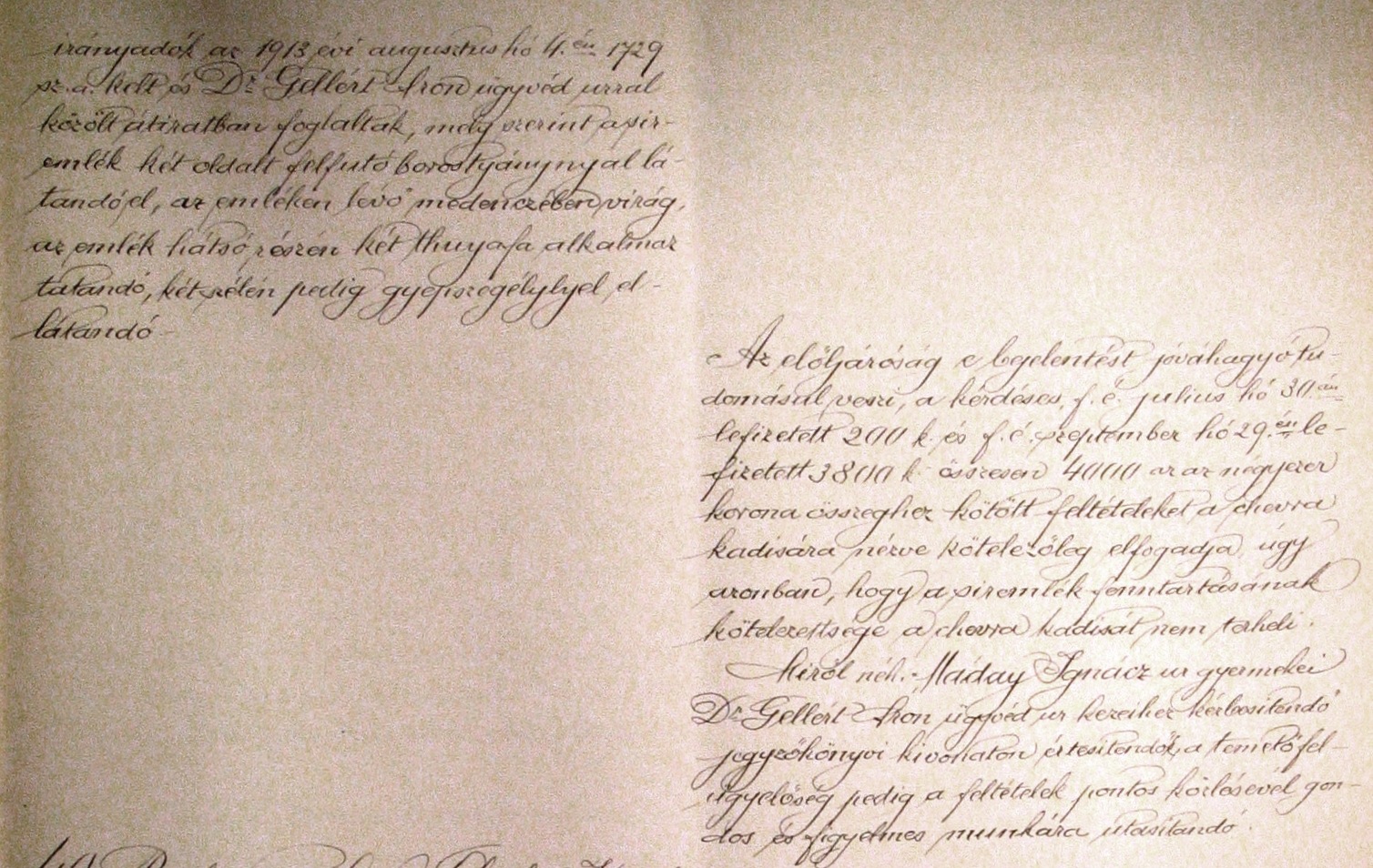 Magyar Zsidó Levéltár, A Pesti Chevra Kadisa elöljáróságának jegyzőkönyve, 1913. XI. 18.