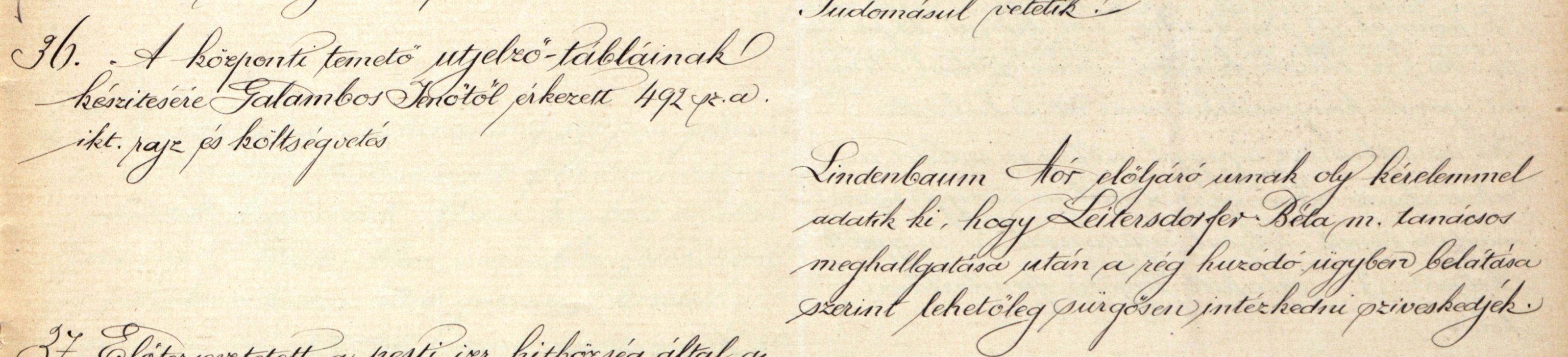 Magyar Zsidó Levéltár, A Pesti Chevra Kadisa elöljáróságának jegyzőkönyve, 1907. V. 5.