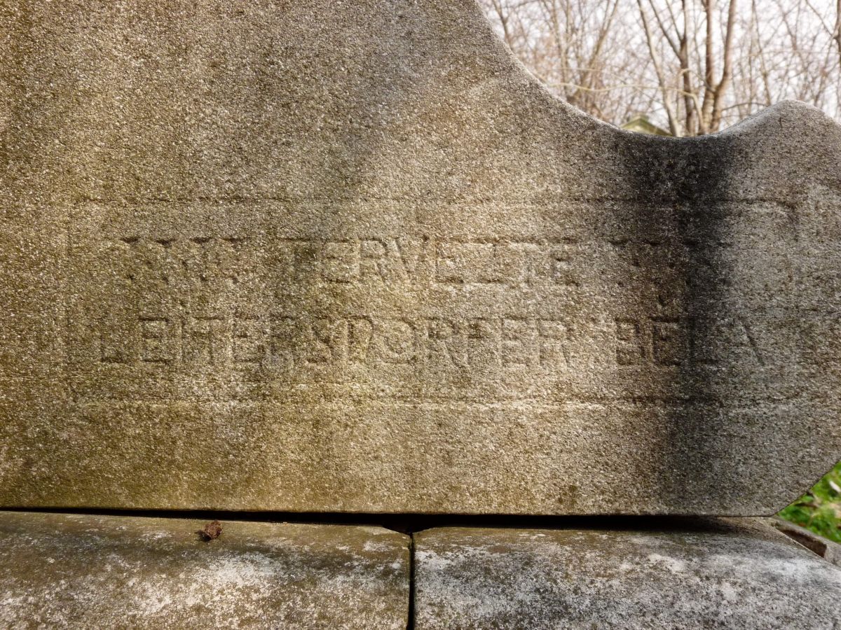 Epstein Sándor és felesége Leitersdorfer Malvin síremléke, 1904 körül. Budapest, Rákoskeresztúri zsidó temető. 03_10