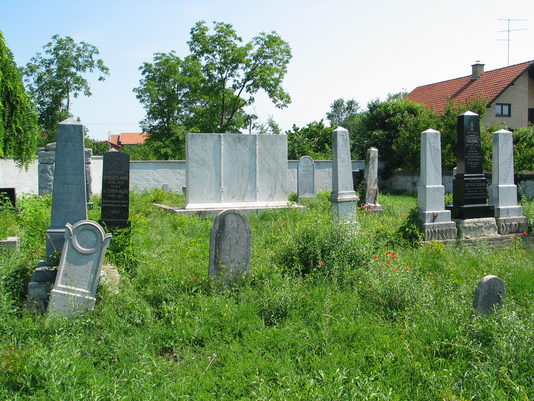 dr. Récsey Ede családjának síremléke, 1913 – Kula (Szerbia), zsidó temető 26_10