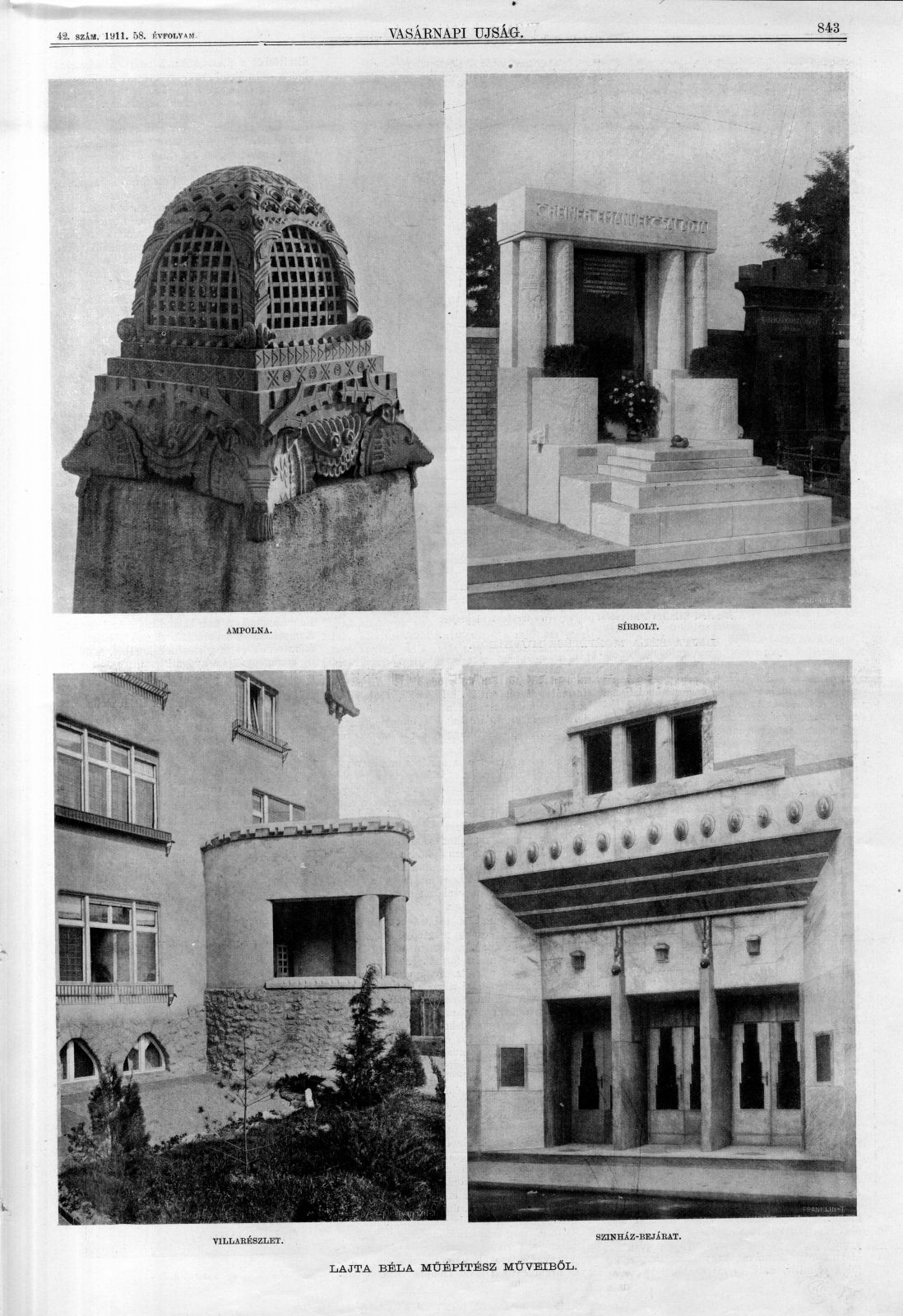05_Vasárnapi Újság, 1911/42. 843. p.  